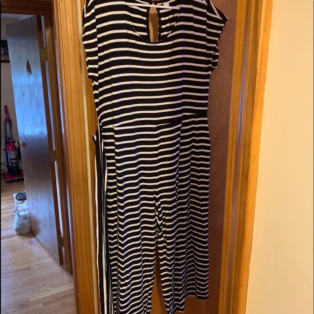 Cropped Leg Jumpsuit